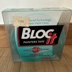 NEW Bloc It Painters Tape NIB Discontinued 1.87"‎ x 60 yds Painters Tape